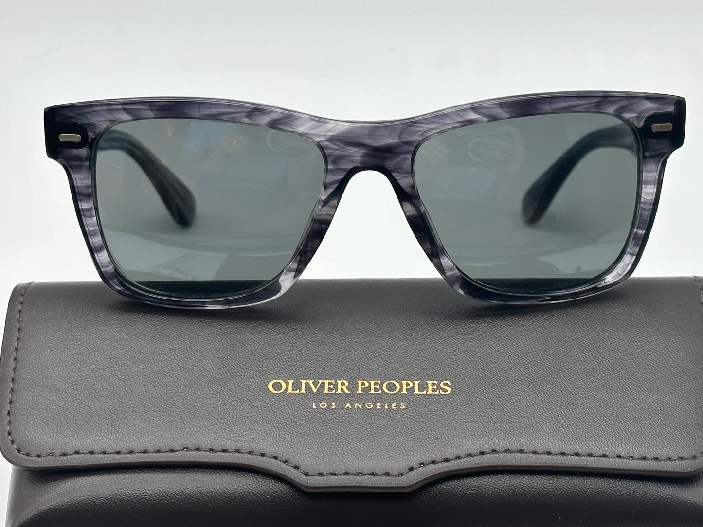 Oliver Peoples OLIVER Sun 54mm OV 5393SU 1688R5 Navy Smoke/Carbon Gray Italy Open Box