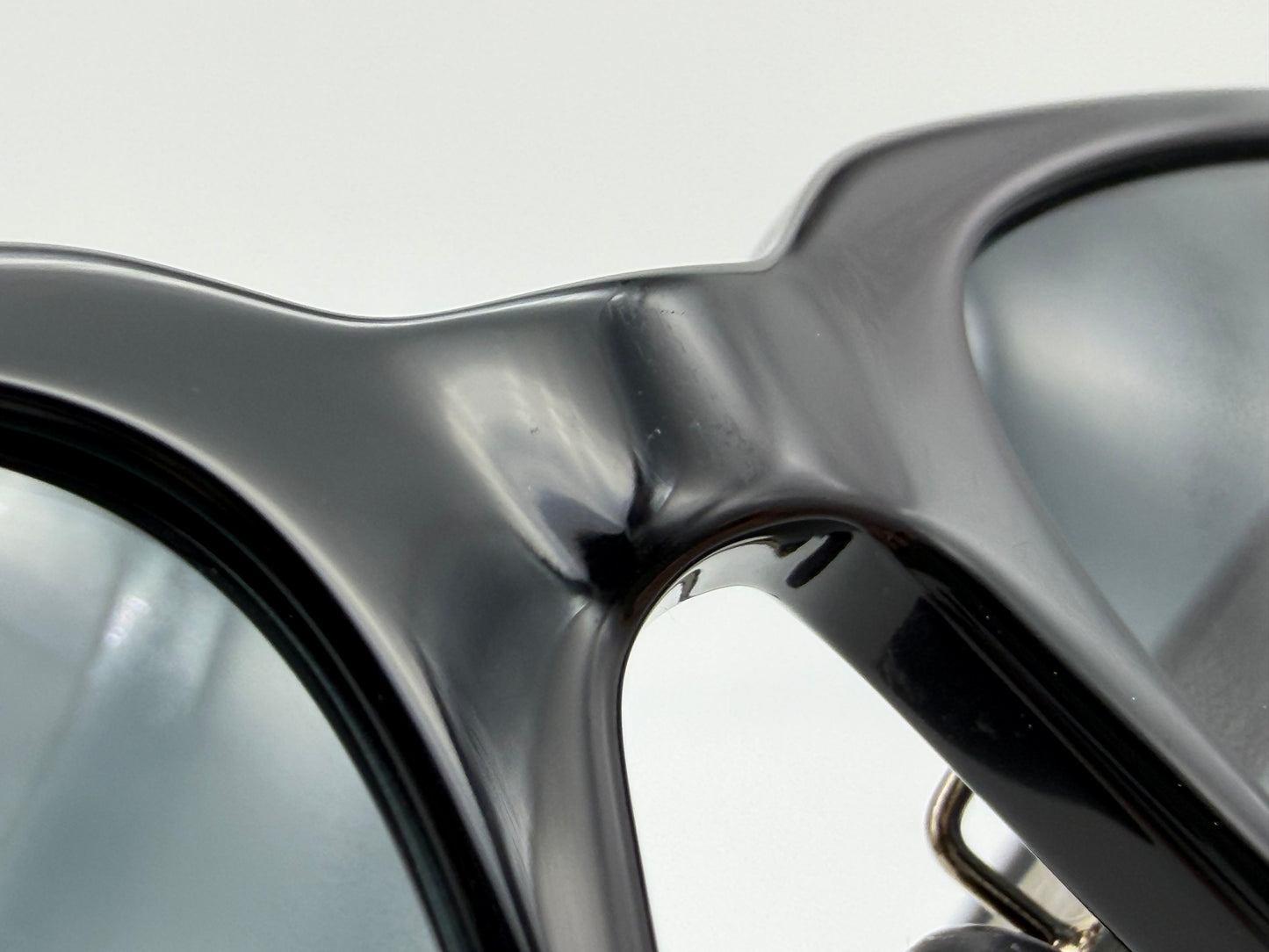 Oliver Peoples Mr. Federer II 52mm Black / Dark Slate OV 5592 149287 Italy Preowned