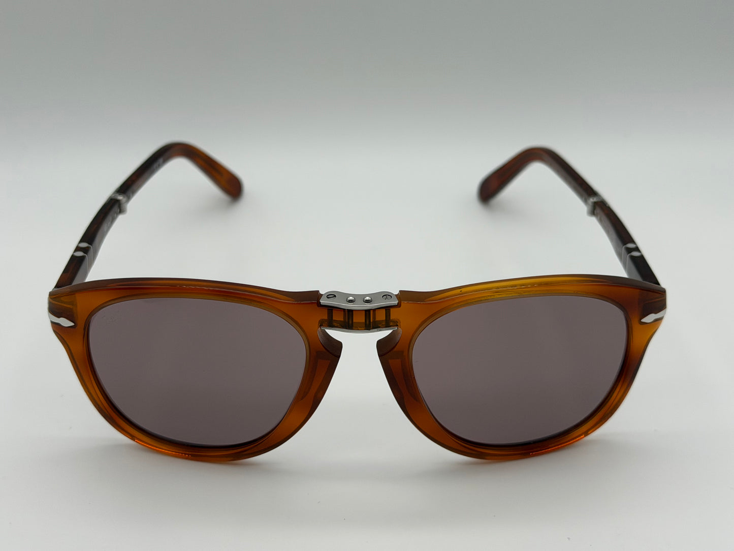 Persol 714 SM 54mm Terra DI Siena / Violet 96 / 53 Folding Steve McQueen limited Itlay NEW
