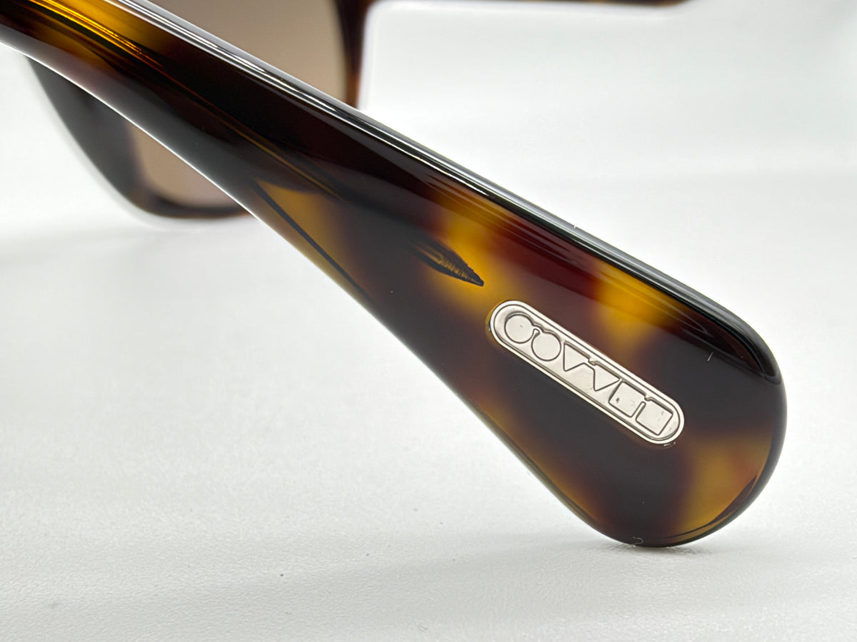 Oliver Peoples R-3 54mm Roger Federer 362 Tortoise / Sierra OV 5555SU 100953 Italy NEW