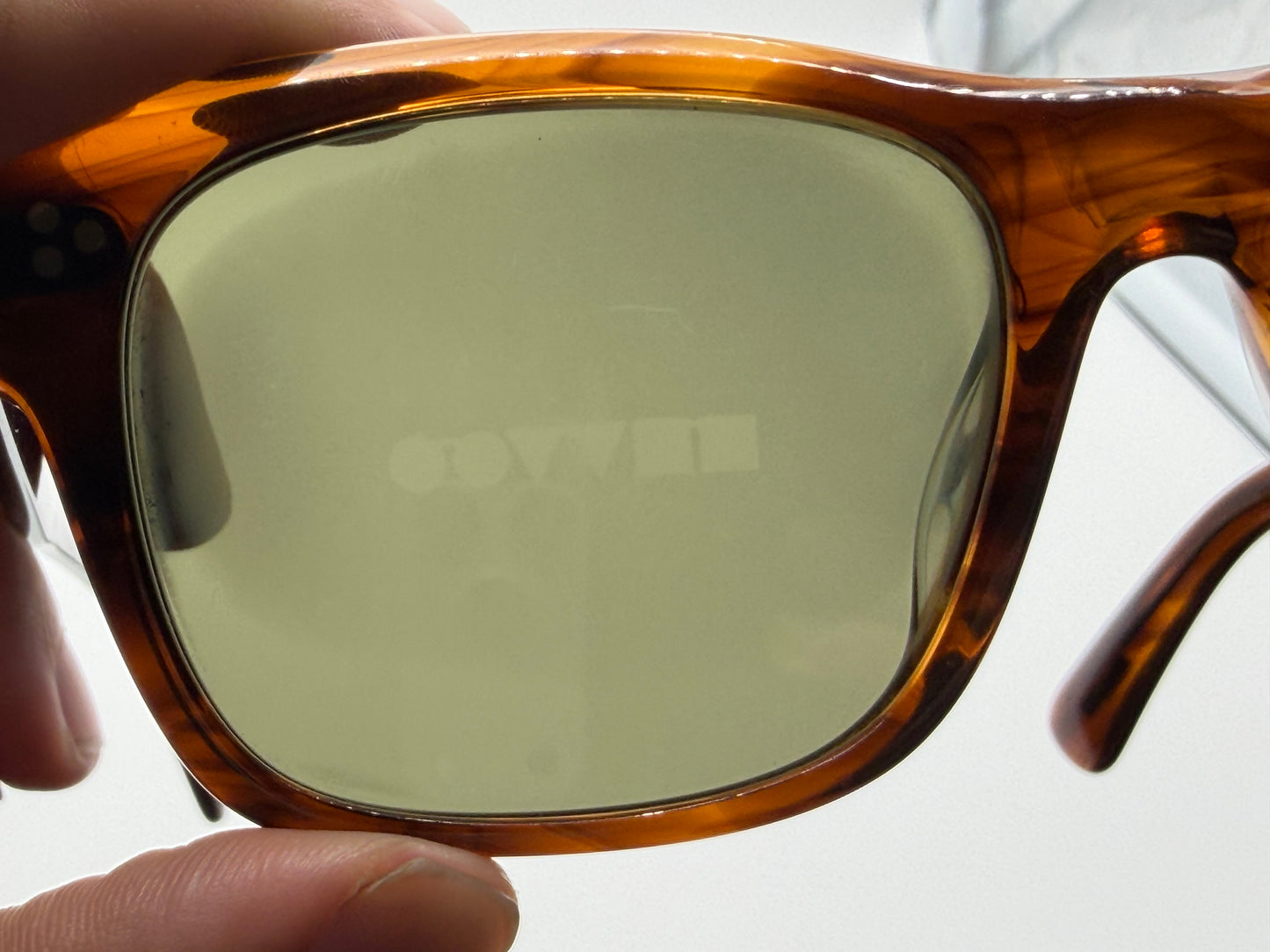 Oliver Peoples Birell Sun 52mm Tuscany Tortoise/ G-15 OV 5524 Itlay distressed