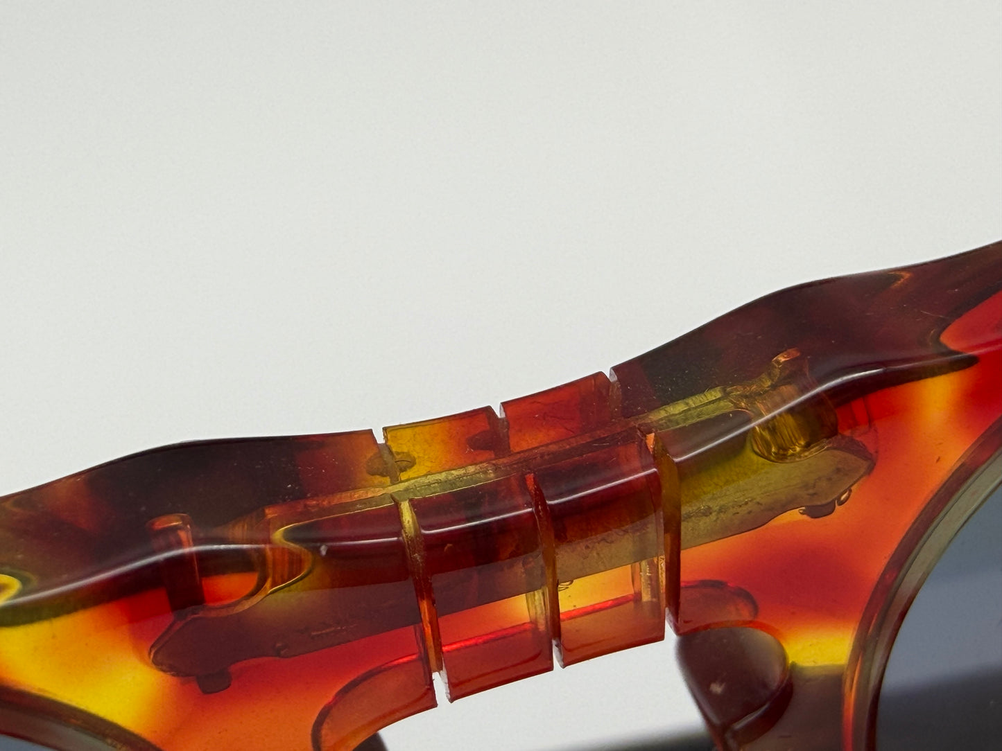 Persol 100 Years Limited Edition PO 6649 55mm 1917-2017 Red Tortoise / Blue Made In Italy  NEW