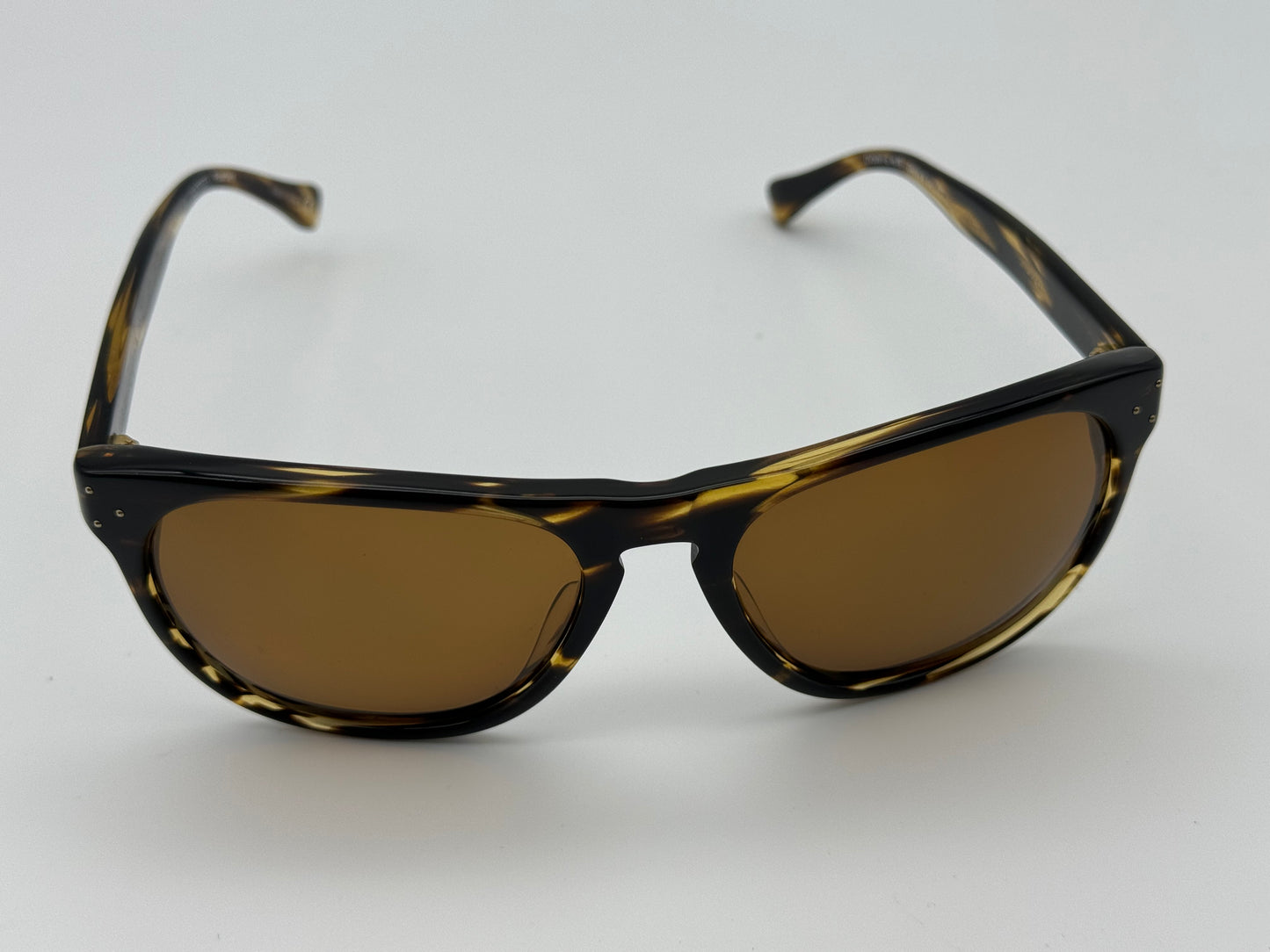 Oliver Peoples  Daddy B 58mm Cocobolo Brown Polarized Sunglasses OV5091S 4815 Japan Preowned