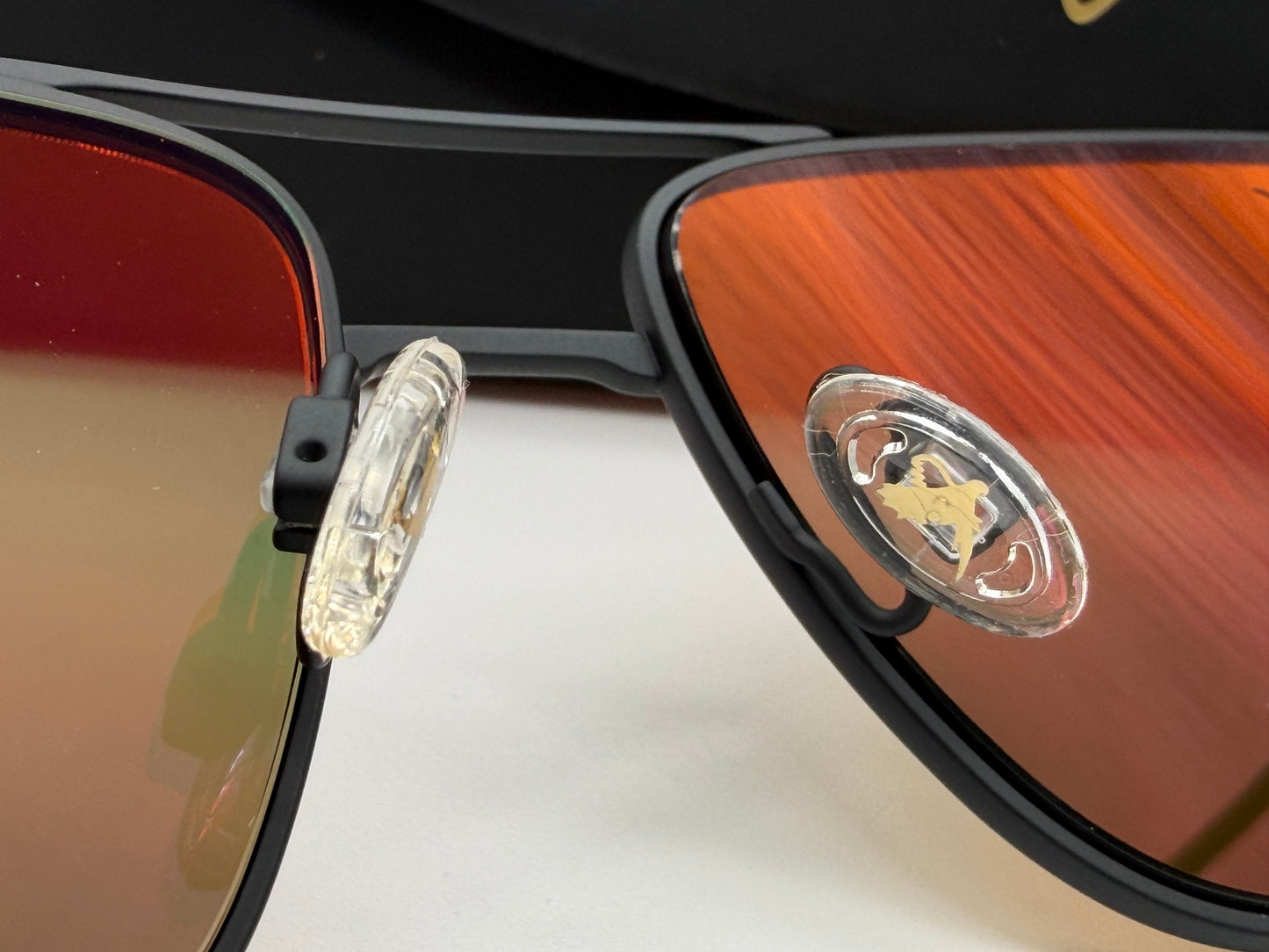 MauiJim Mikioi 56mm Hawaii Lava / Matte Black MJ887s Titanium Japan NEW