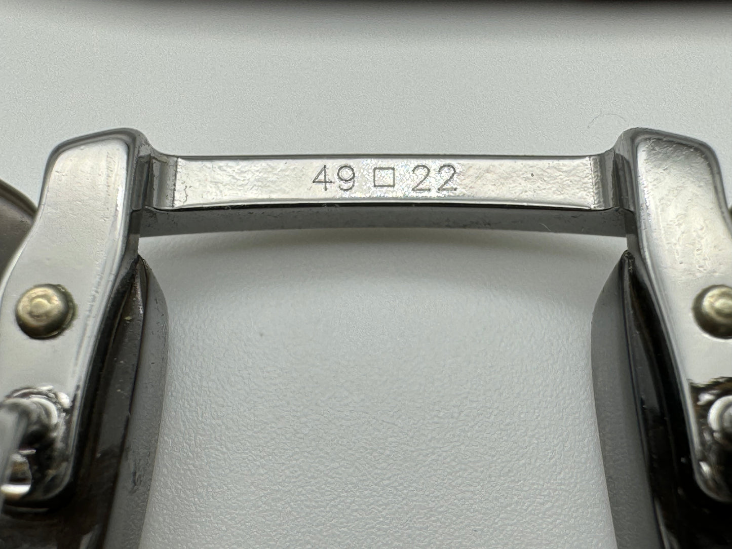 Persol Typewriter Edition 49mm Cortex Striped / Grey Gradient Dark Grey Polarized 1019M3 Preowned