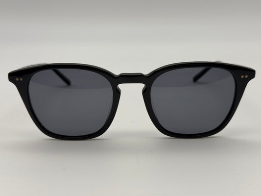 Oliver Peoples Frere NY 52mm OV 5462 100581 Black / Gray Polarized Italy Preowned