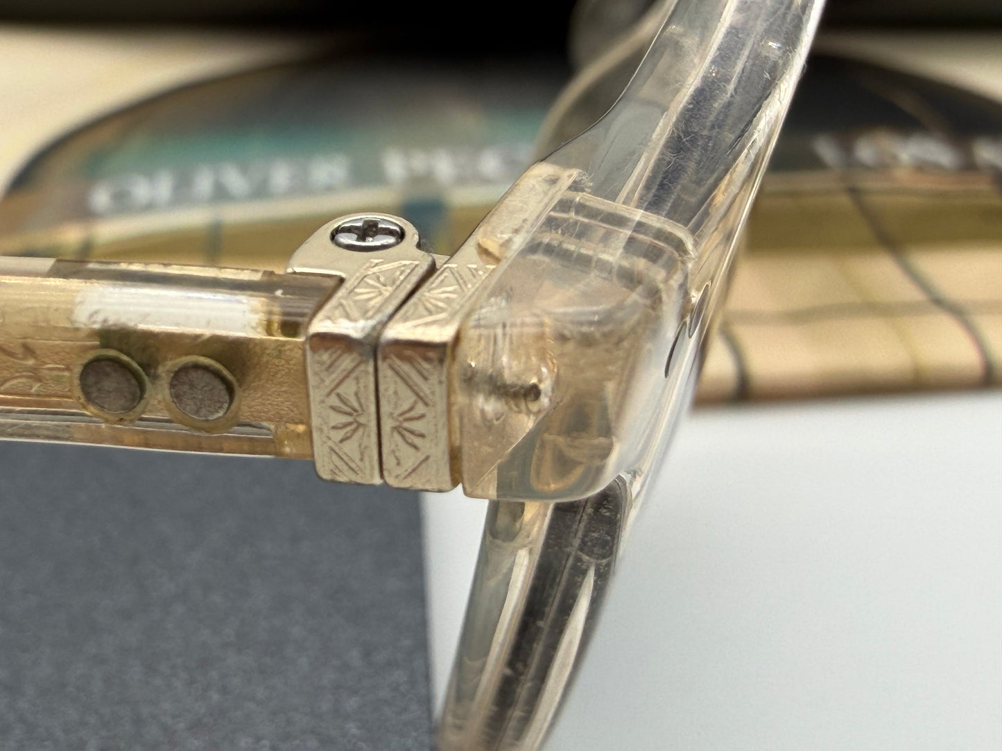 Oliver Peoples 48mm OV 5314SU DELRAY SUN 1094W4 BUFF / Blue Used Read Description