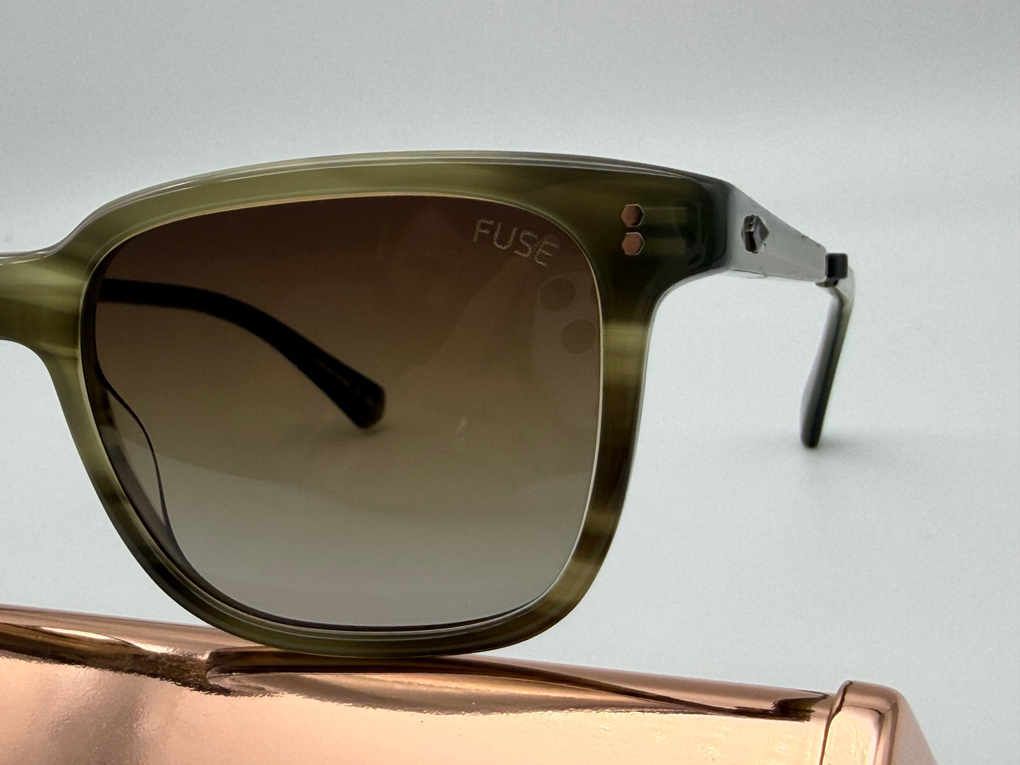 Mr. Leight LAUTNER 50mm Sycamore Brown Polarized Gradient Fuse Sunglasses Japan