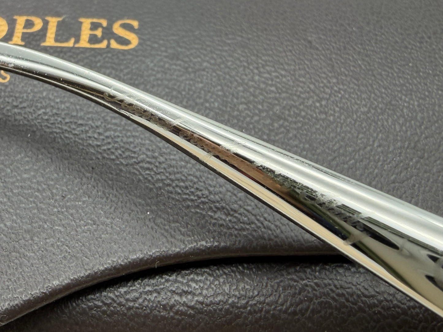 Oliver Peoples Gerardo 51mm OV 5482S 14084C Vintage LBR/Brushed Silver Green Photochromic Vintage Sunglasses Missing Box