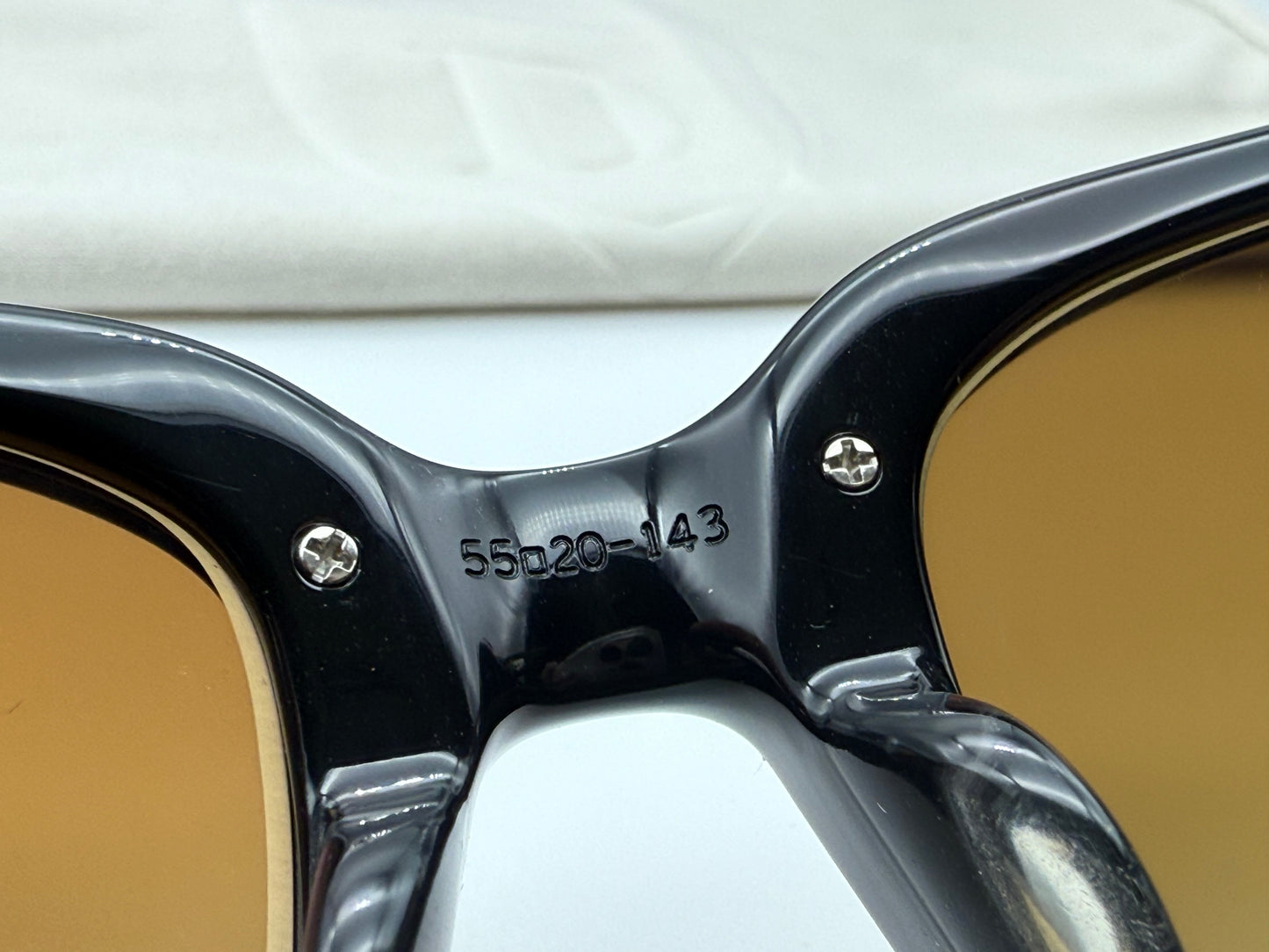 DITA Traveller 55mm Black / Iron Titanium Gold Gradient Japan NEW