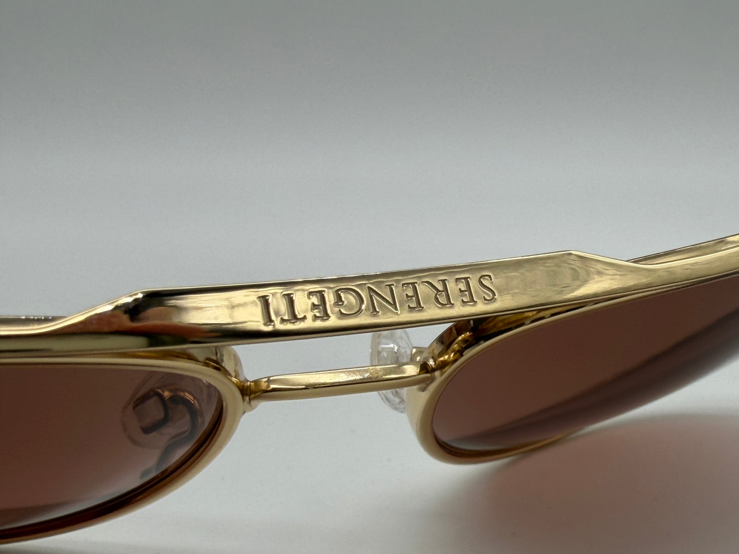Serengeti Trailblazer 58mm Gold / Drivers Gradient Polarized Mineral Glass Itlay NEW