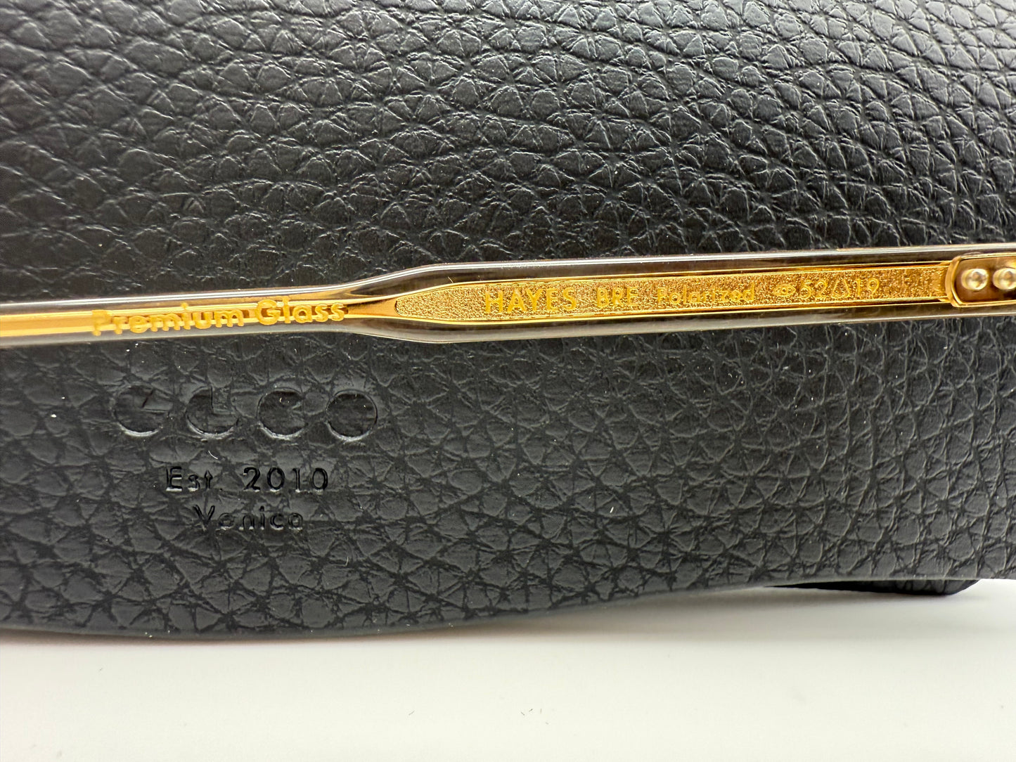 Garrett Leight Hayes Sun 52mm Brew / Pure Brown Polarized Glass Lens NEW