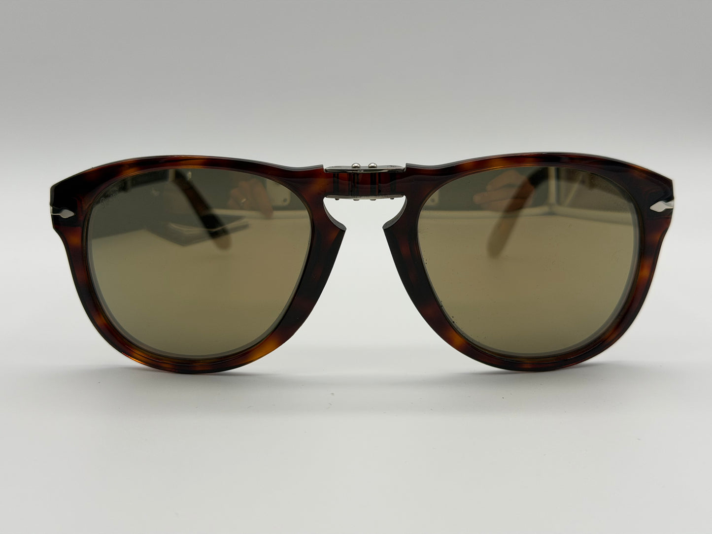 Persol 714 Steve McQueen 54mm Havana  24k Gold Plated Limited Edition PO 0714SM 24 / AM NEW