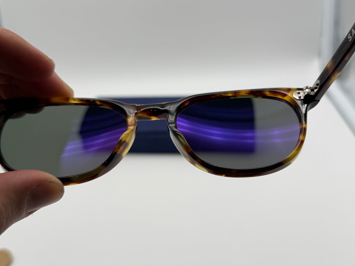 Salt Optics Pierce 51mm G-15 Polarized / Antique Leaves Tortoise Frame Japan NEW