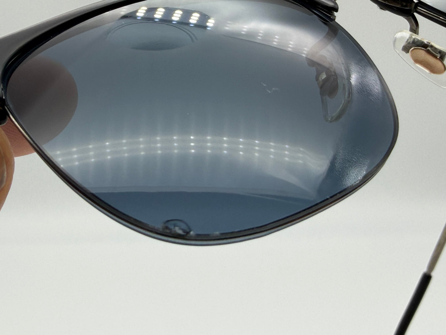 Oliver Peoples Executive I 48mm OV 1172 ST 1465 / Matt Black / Blue Titanium Limited Edition Japan Preowned