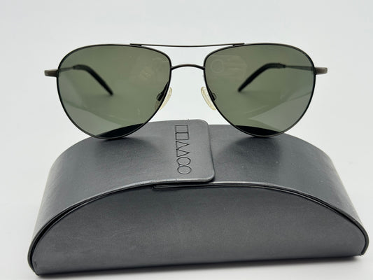 Oliver Peoples Benedict 59mm Antique Gold Midnight Express VFX Polarized 5016/P1 Japan Preowned