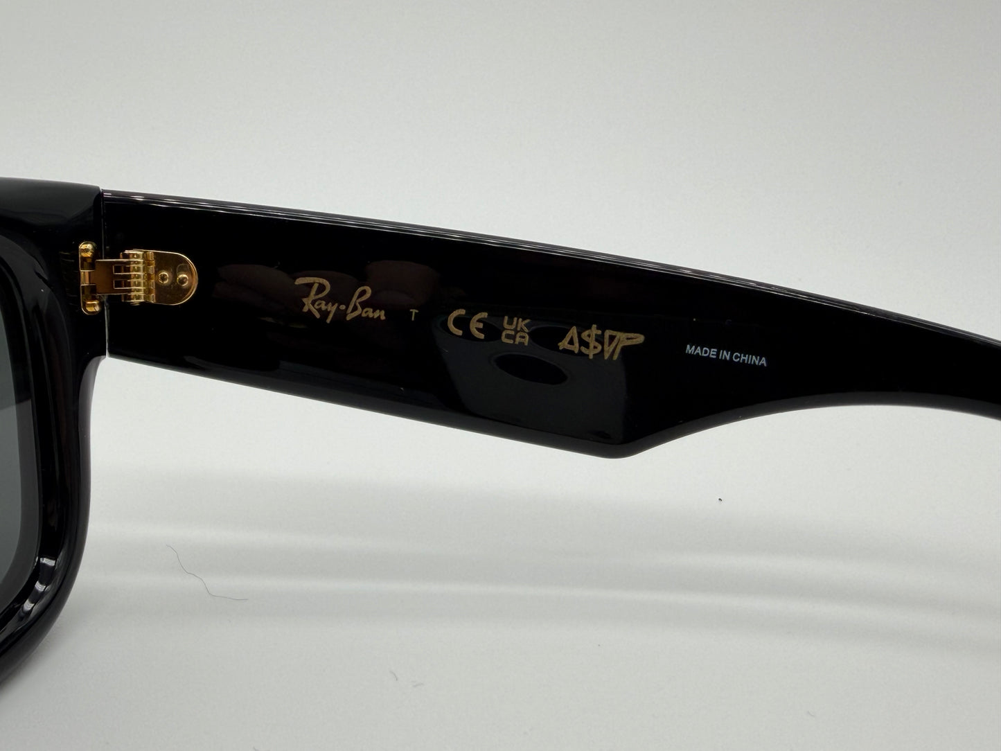 Ray-Ban Wayfarer Puffer ASAP Rocky 50mm Black / Ultra Black 601 / 87 NEW