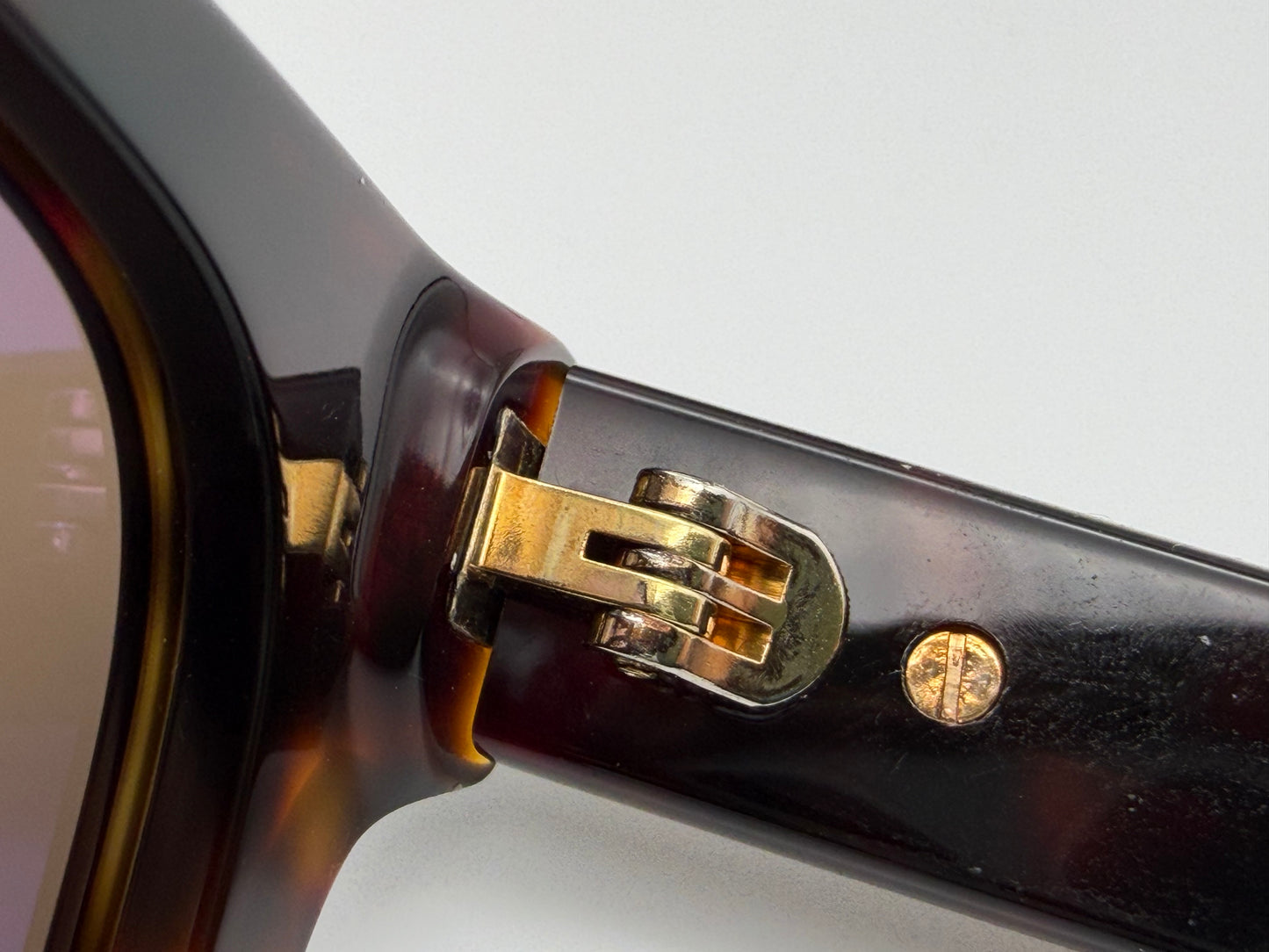 Prada PR A17s 51mm Wayfarer Radica Tortoise/ Dark Brown Glass Lens Italy NEW