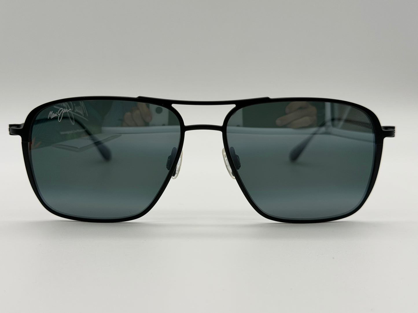 MAUI JIM Beaches 57mm 541N-2M Black Titanium / Neutral Grey POLARIZED Sunglasses Japan NEW
