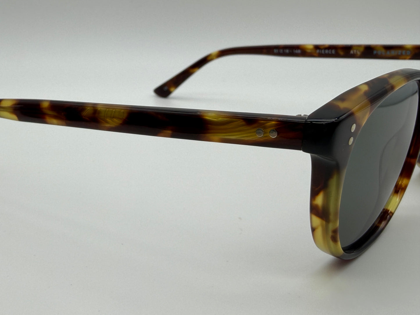Salt Optics Pierce 51mm G-15 Polarized / Antique Leaves Tortoise Frame Japan NEW