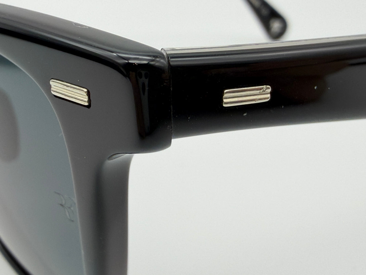 Oliver Peoples Mr. Federer II 52mm Black / Dark Slate OV 5592 149287 Italy Preowned