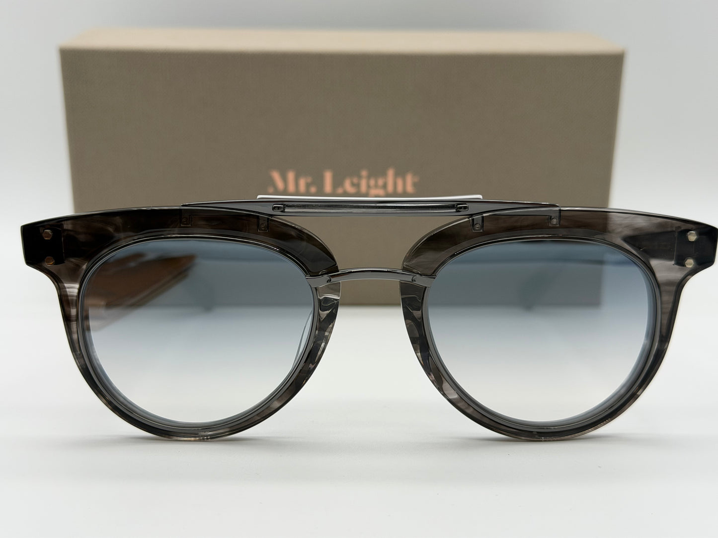 Mr. Leight Laurel S 50mm Coldwater / - Gunmetal / Alpine Japan NEW