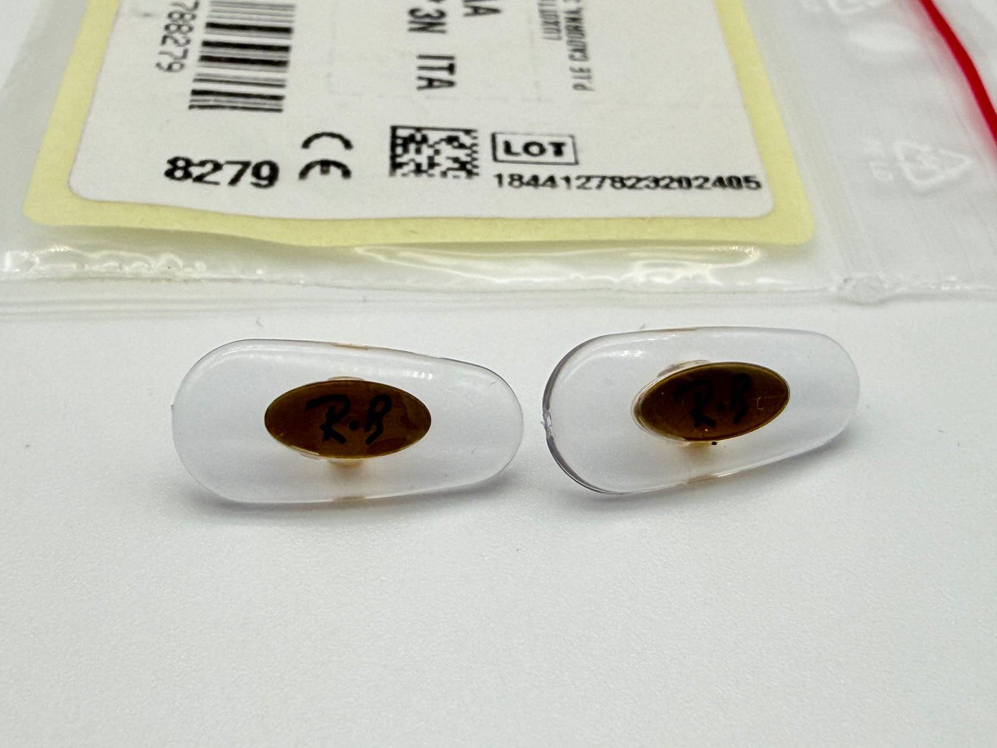 Ray-Ban Nose Pads Push In Style clear soft Genuine OEM Replacement for