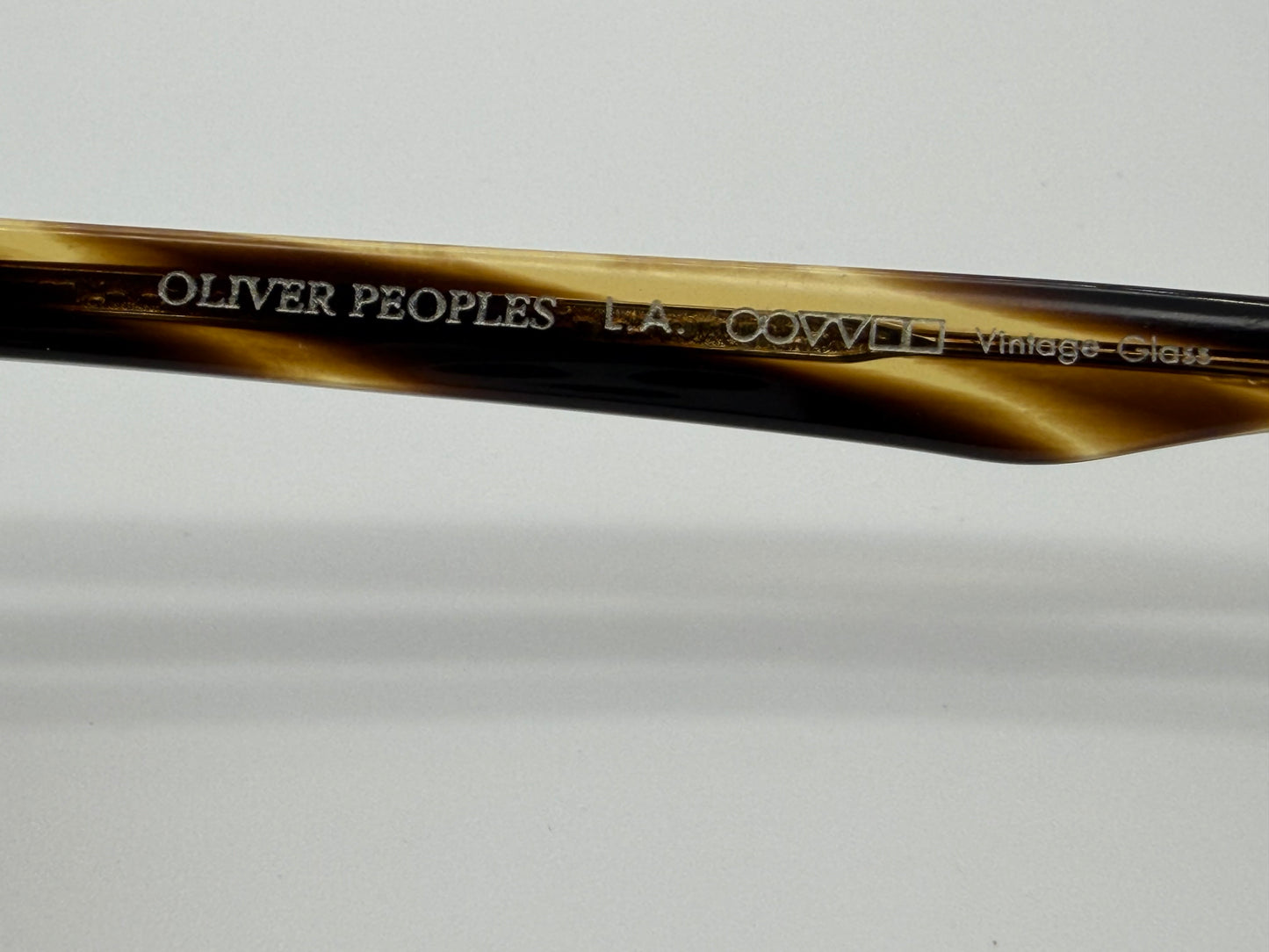 OLiver Peoples Lerner 50mm OV 5369S 100353 COCOBOLO / Brown Glass Italy Preowned