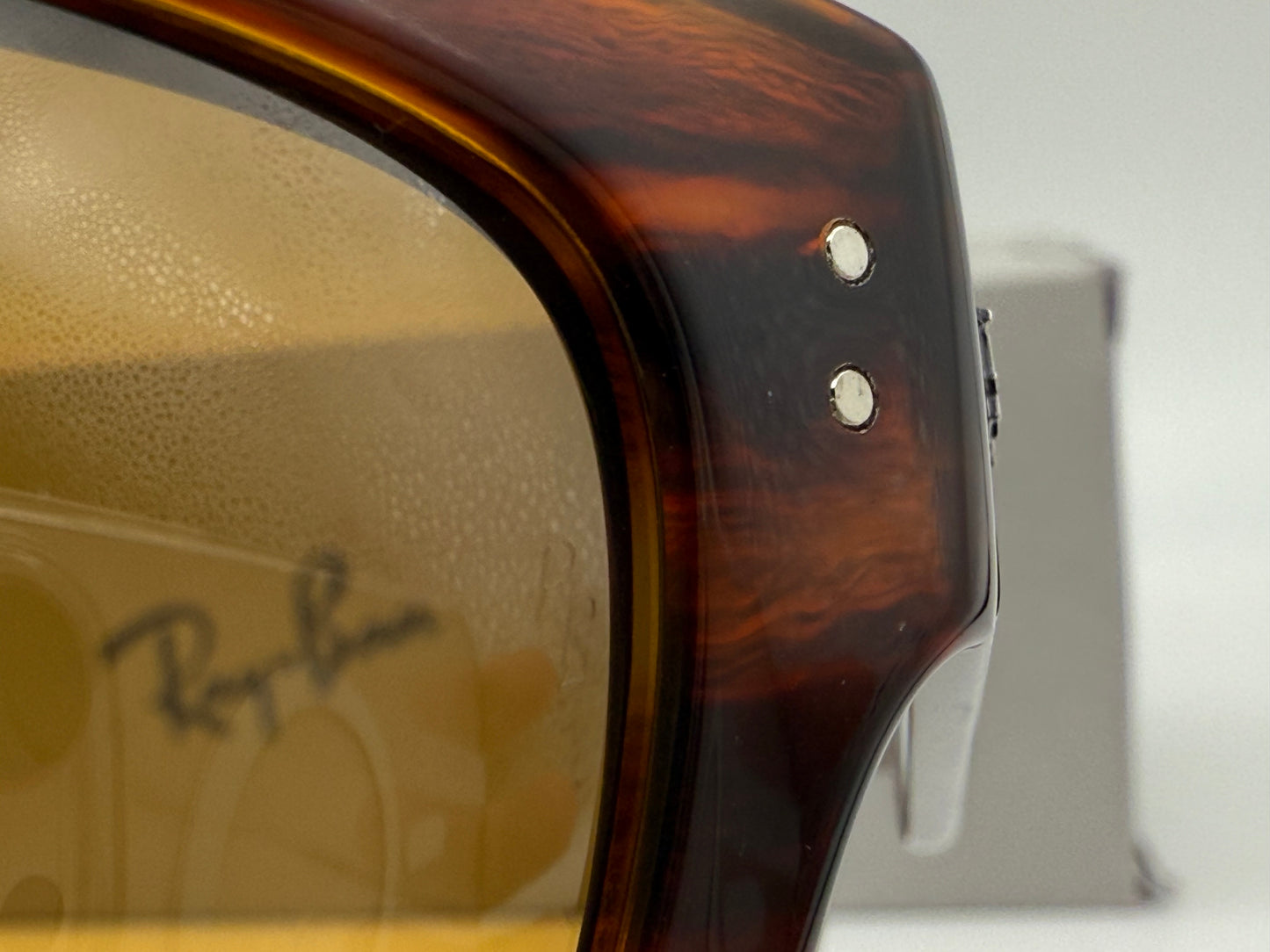 Ray-Ban Mega Balorama 60mm Stripped Havana / Brown B-15 954 / 33 NEW
