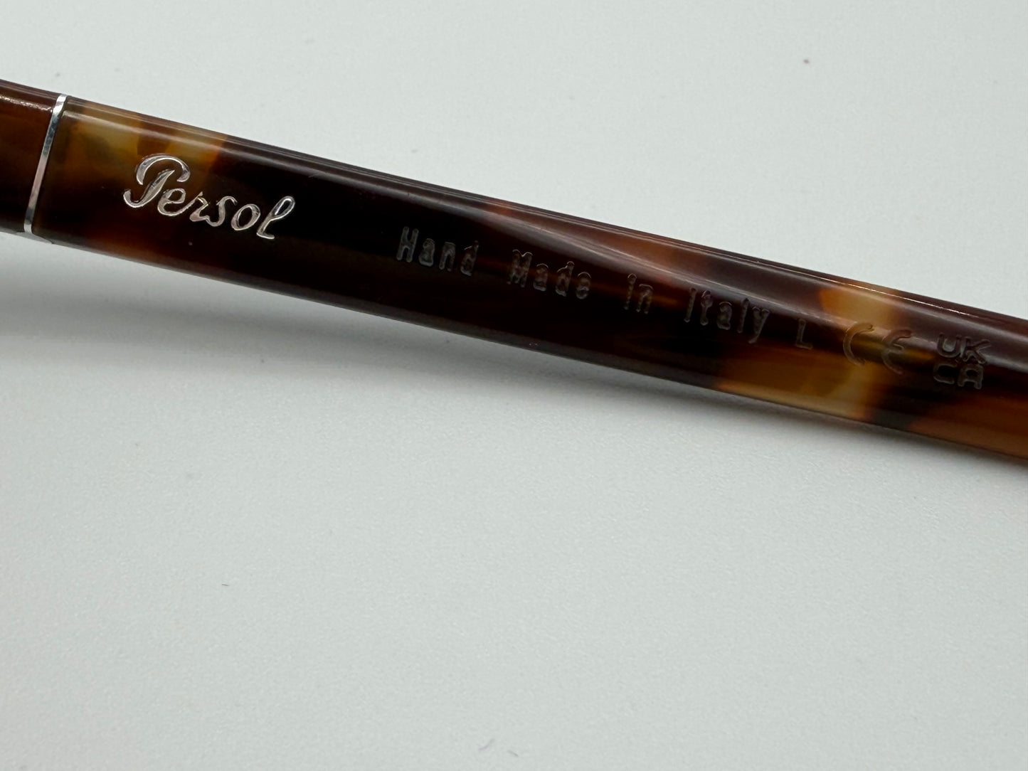 Persol & Cassina PO 3401S 53mm Light Havana / Terracotta Brown 1246H2 Itlay NEW