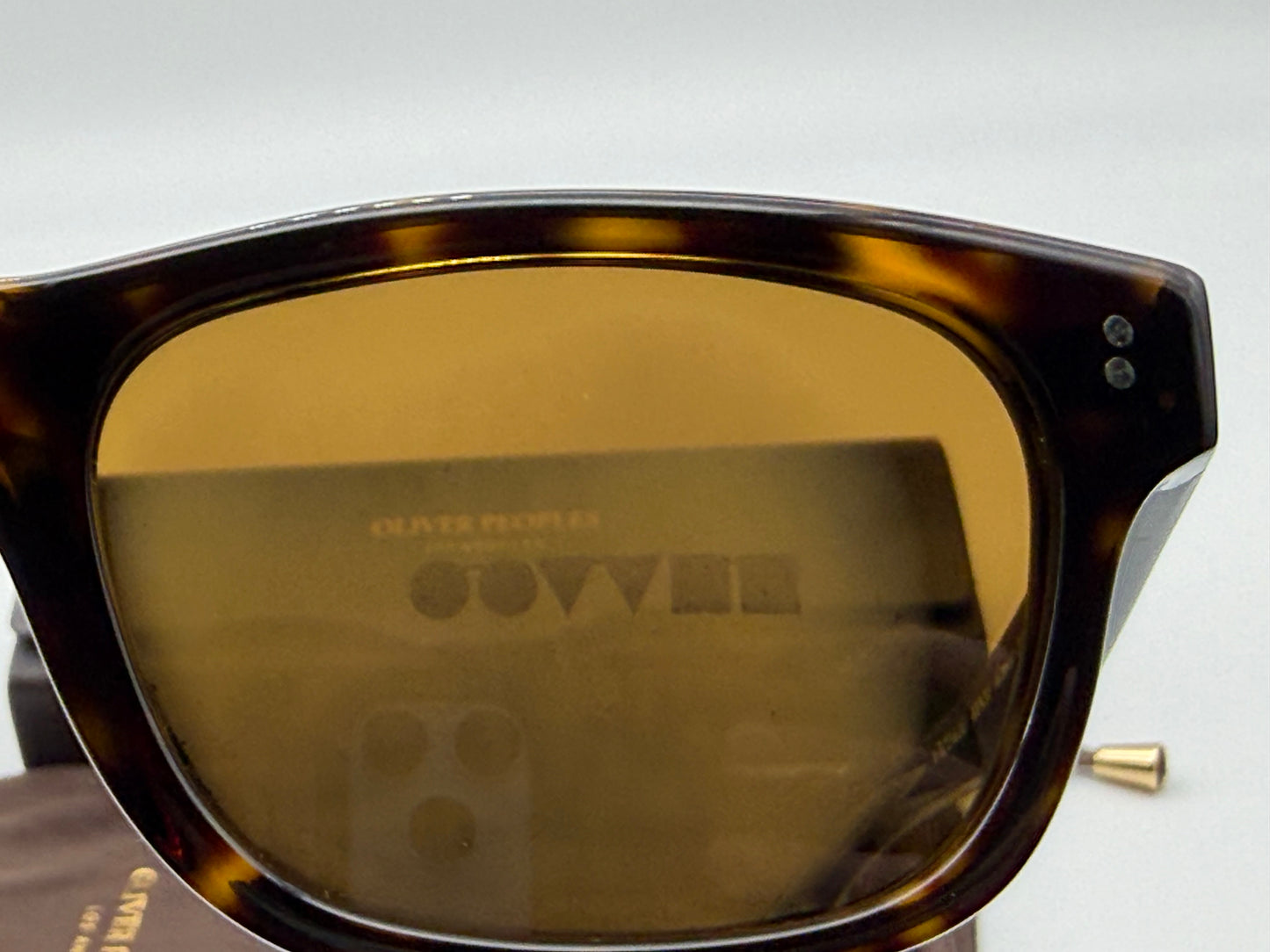 Oliver Peoples Rosson 53mm Sun True Brown Glass Lens / 362 OV 5540 SU Italy NEW