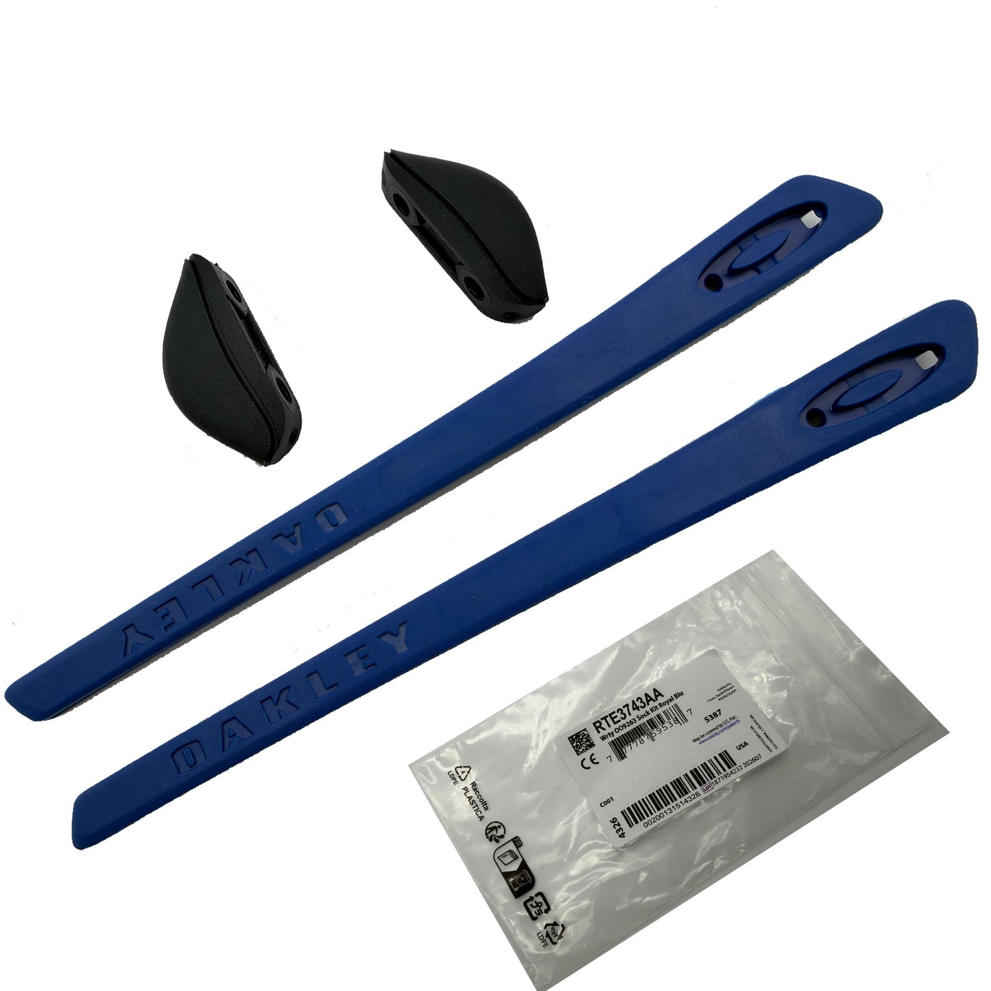 Oakley Turbine OO 9263 Rotor Turbine XS OJ9003 Blue Ear Socks & Nose Pads Authentic OEM NEW