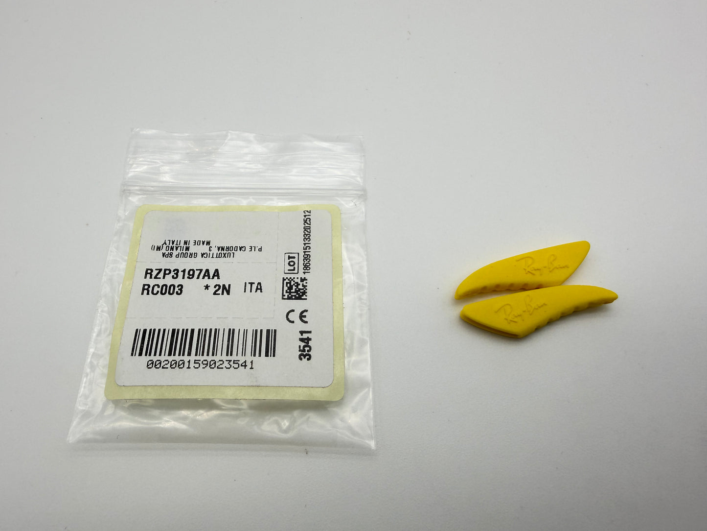 Ray-Ban RB 8360M RB 8359M Ferrari Yellow Replacement Temple Tips Authentic End Caps