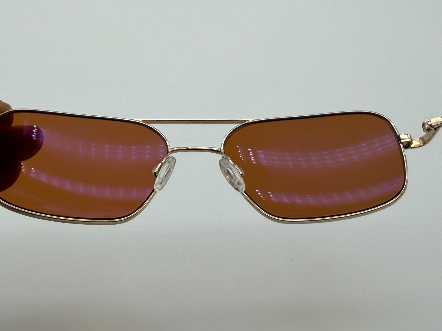 Oliver Peoples Victory G 55 Gold / Cognac Burn Notice Michael Weston Rare Polarized Japan Missing Box