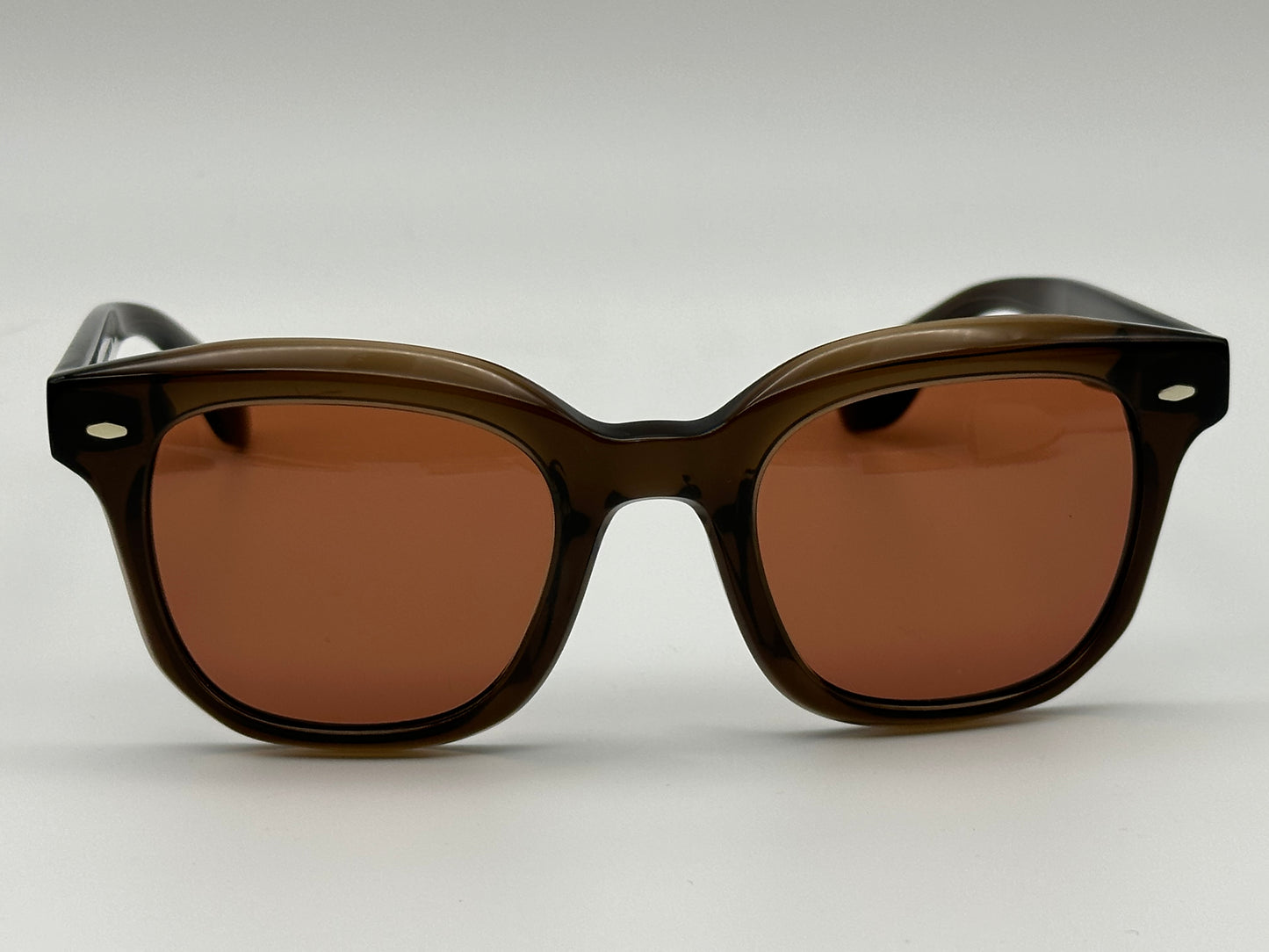 Oliver Peoples Filu' 50mm OV 5472SU 162553 Espresso/Persimmon Italy Sunglasses