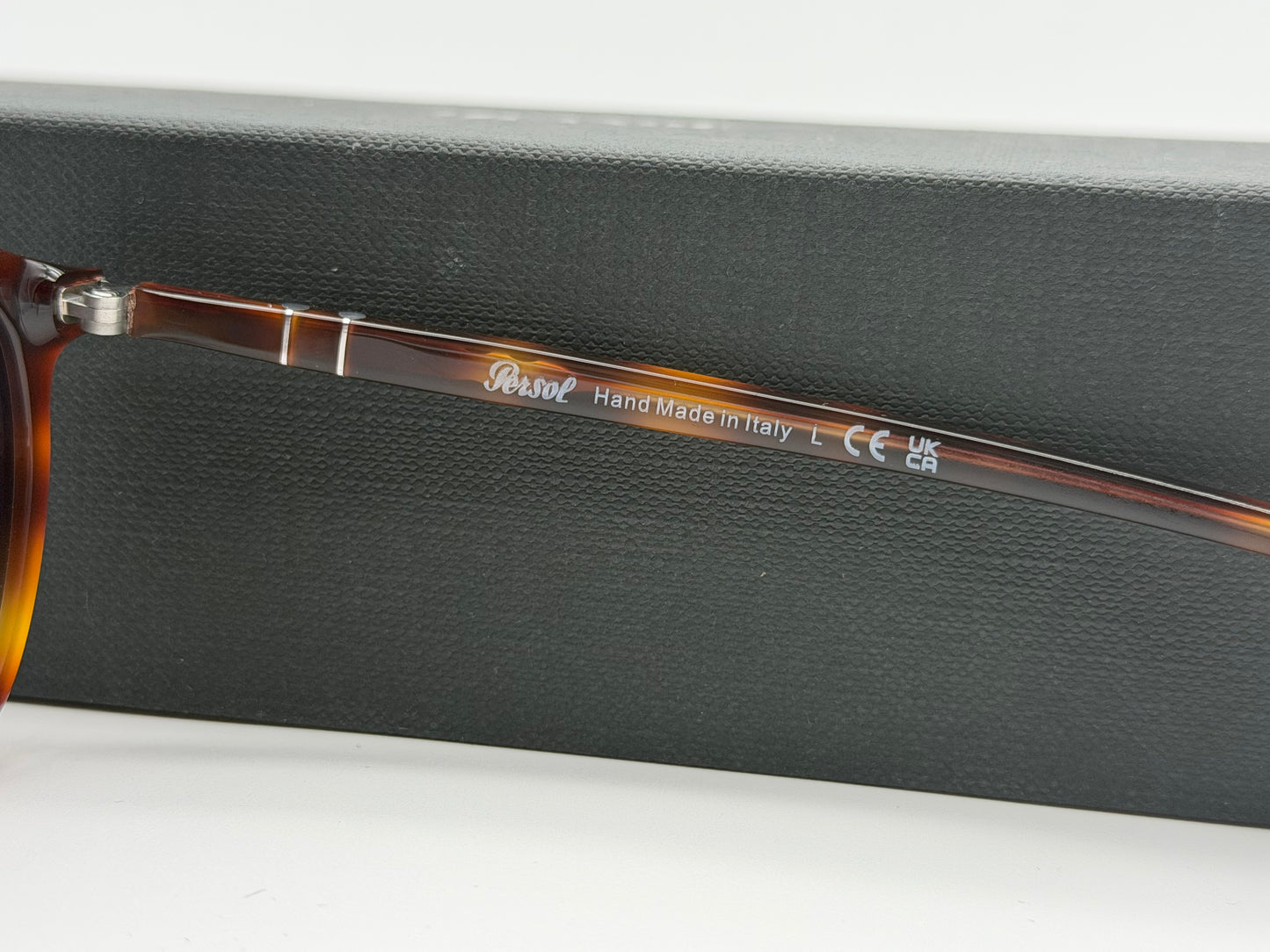 Persol GAE PO 3391 55mm Gradient Havana / Gradient Gray Crystal 116071 Itlay NEW