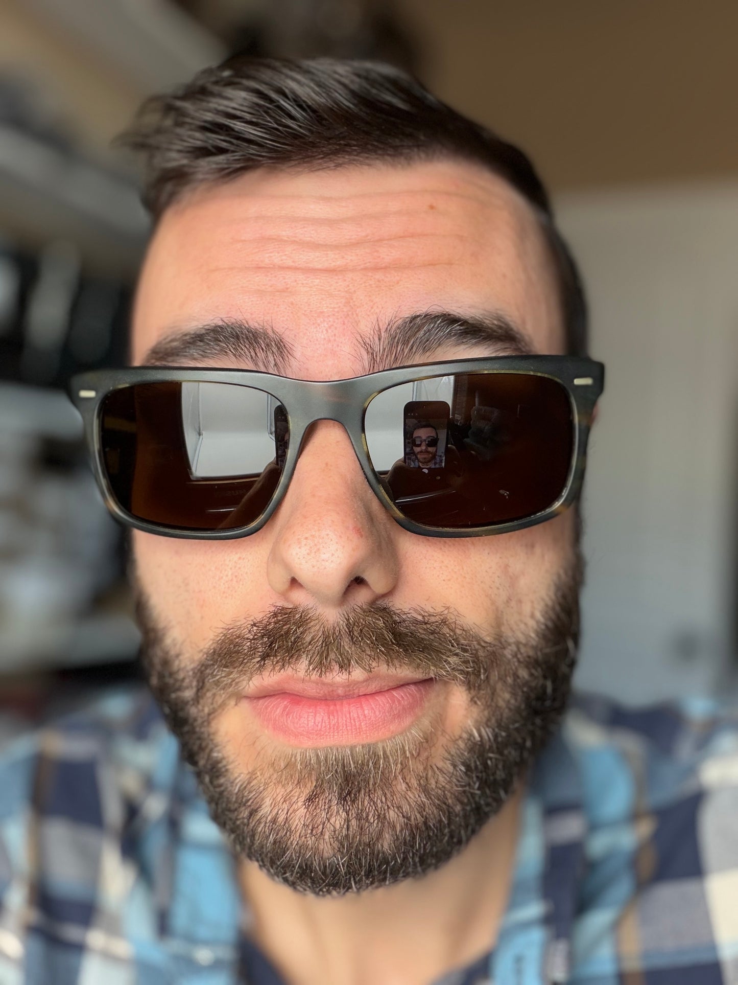 Oliver Peoples Brodsky 55mm OV 5322SU 1474N9 Semi-matte Cocobolo Italy Preowned