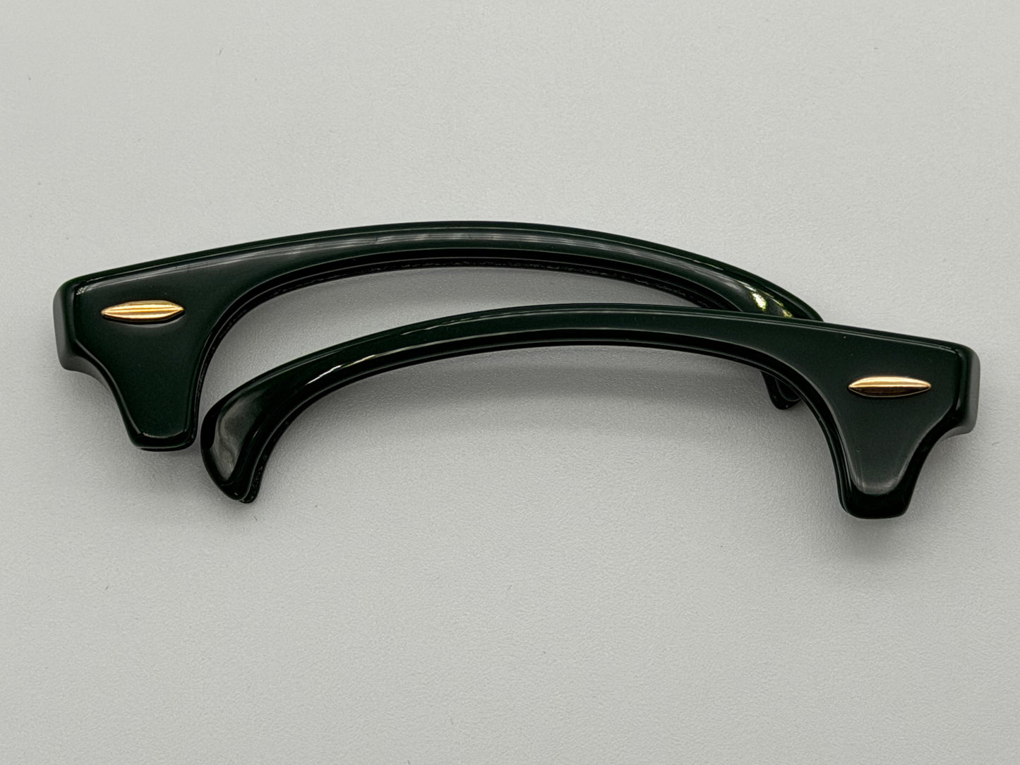 Ray-Ban RB 3016 Clubmaster Green / Gold Front Plastic Browbar Size 51-21mm OEM