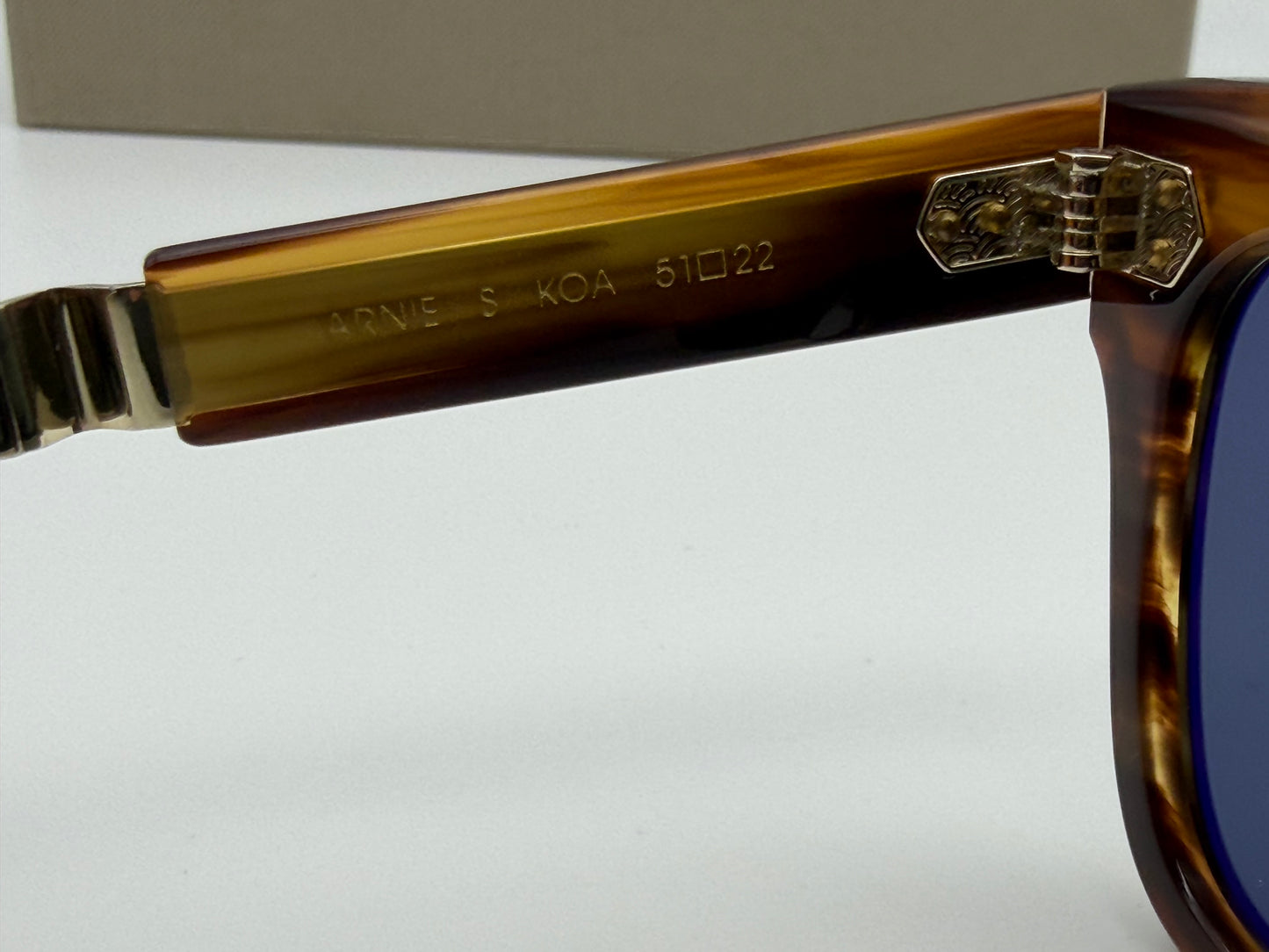 Mr. Leight ARNIE S 51mm Koa White Gold/G15 Limited Edition Japan NEW