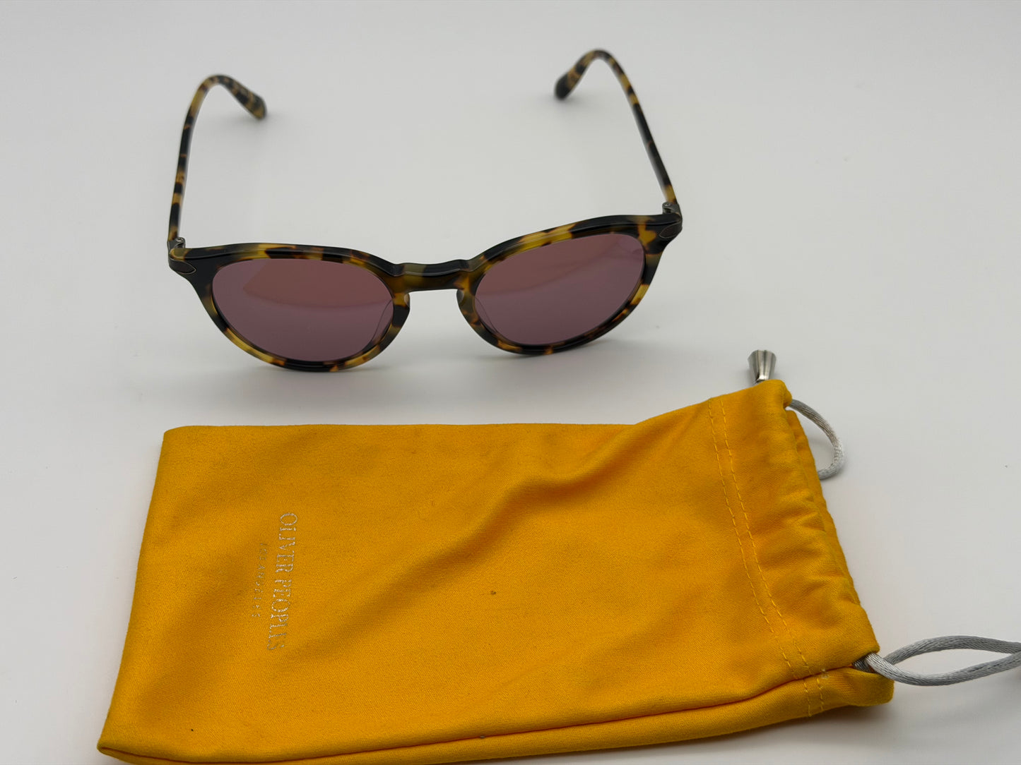 Oliver Peoples Pour Berluti 50mm OV 5353 SQ 164530 Rue Marbeuf Photochromic Italy Preowned