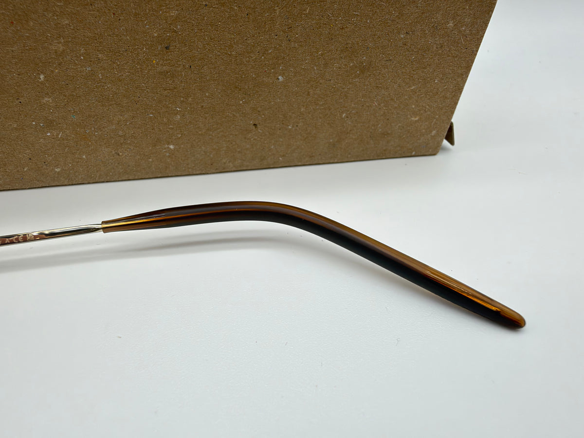 Oliver Peoples Aero II Gold / G 15 Gradient OV 1358S 5035 BH Italy NEW