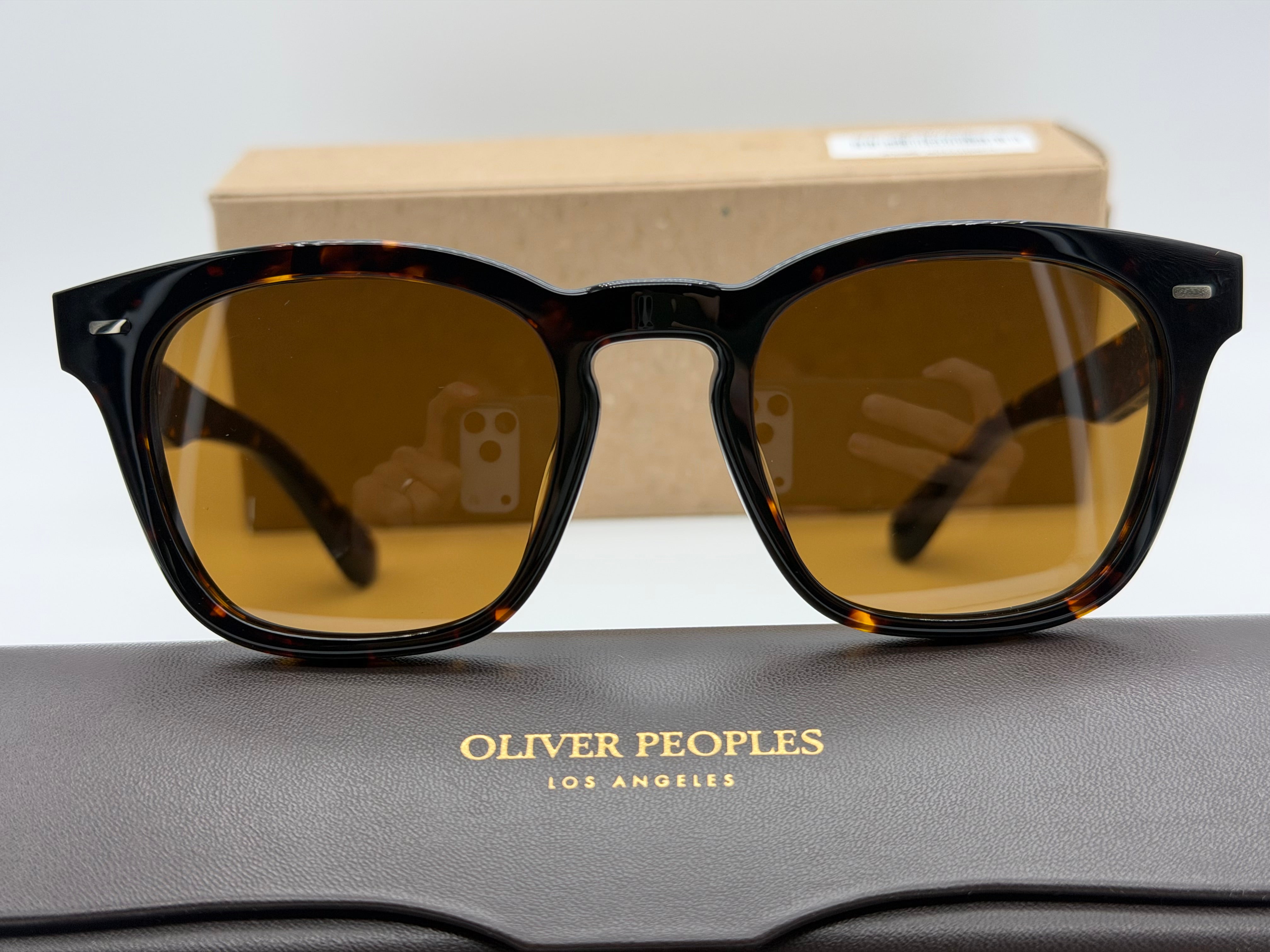 Oliver Peoples Arliss 50mm Atago Tortoise / True Brown Crystal