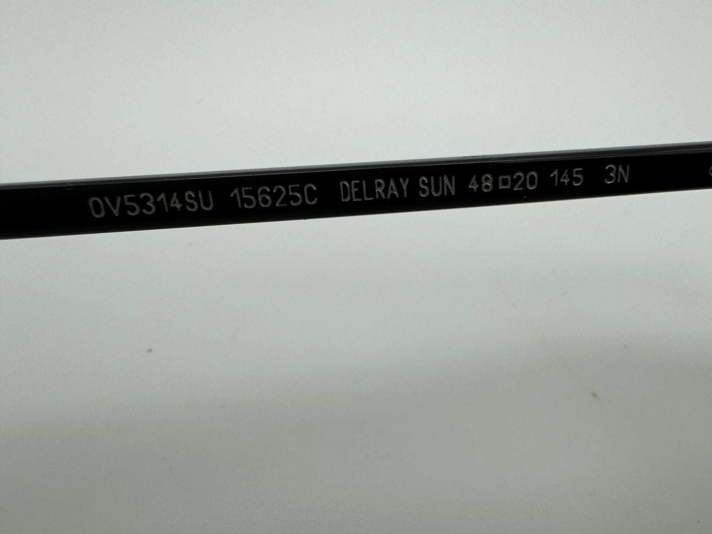 Oliver Peoples DELRAY SUN 48mm OV 5314 SU semi tortoise semi matte black / Mirror Silver Italy Preowned