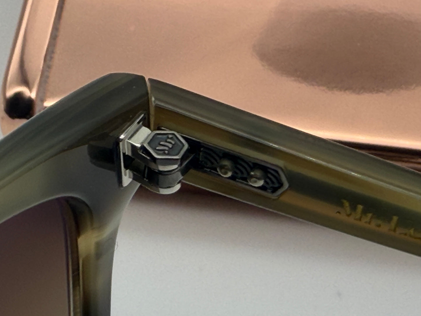 Mr. Leight LAUTNER 50mm Sycamore Brown Polarized Gradient Fuse Sunglasses Japan