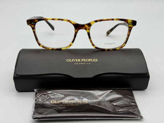Oliver Peoples Nisen OV 5446 54mm 1700 Light Havana Demo Lens Eyeglass NEW