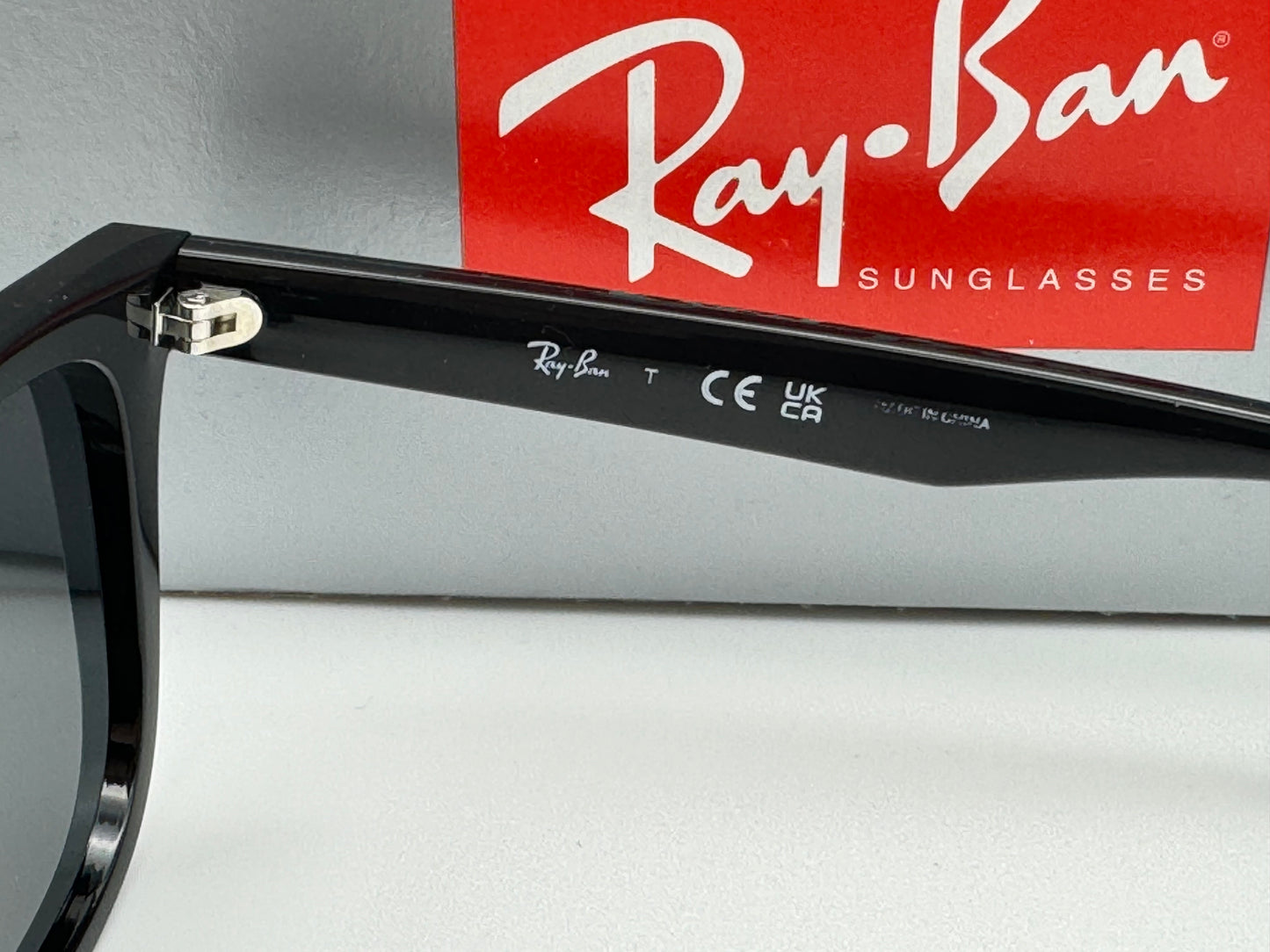 Ray Ban RB 4420 65mm 601/87 Black / Dark Gray NEW