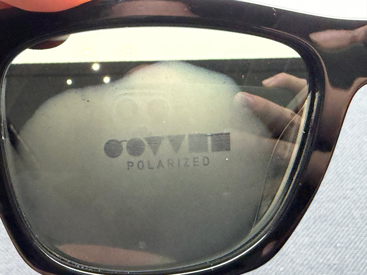 Oliver Peoples OLIVER SUN 54mm OV 5393SU Black/G-15 Polarized 1492/P Sunglasses Italy Preowned