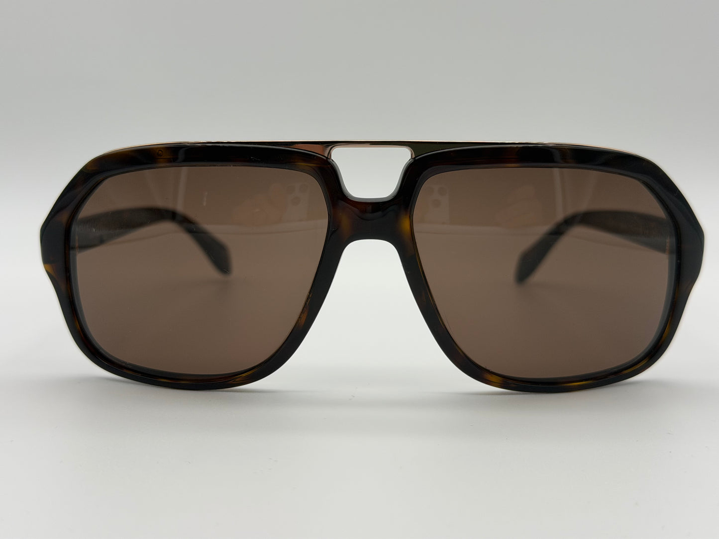 Oliver Peoples Dj Au 61mm Dark Tortoise / Brown OV 5177s 1009/73 Itlay Preowned