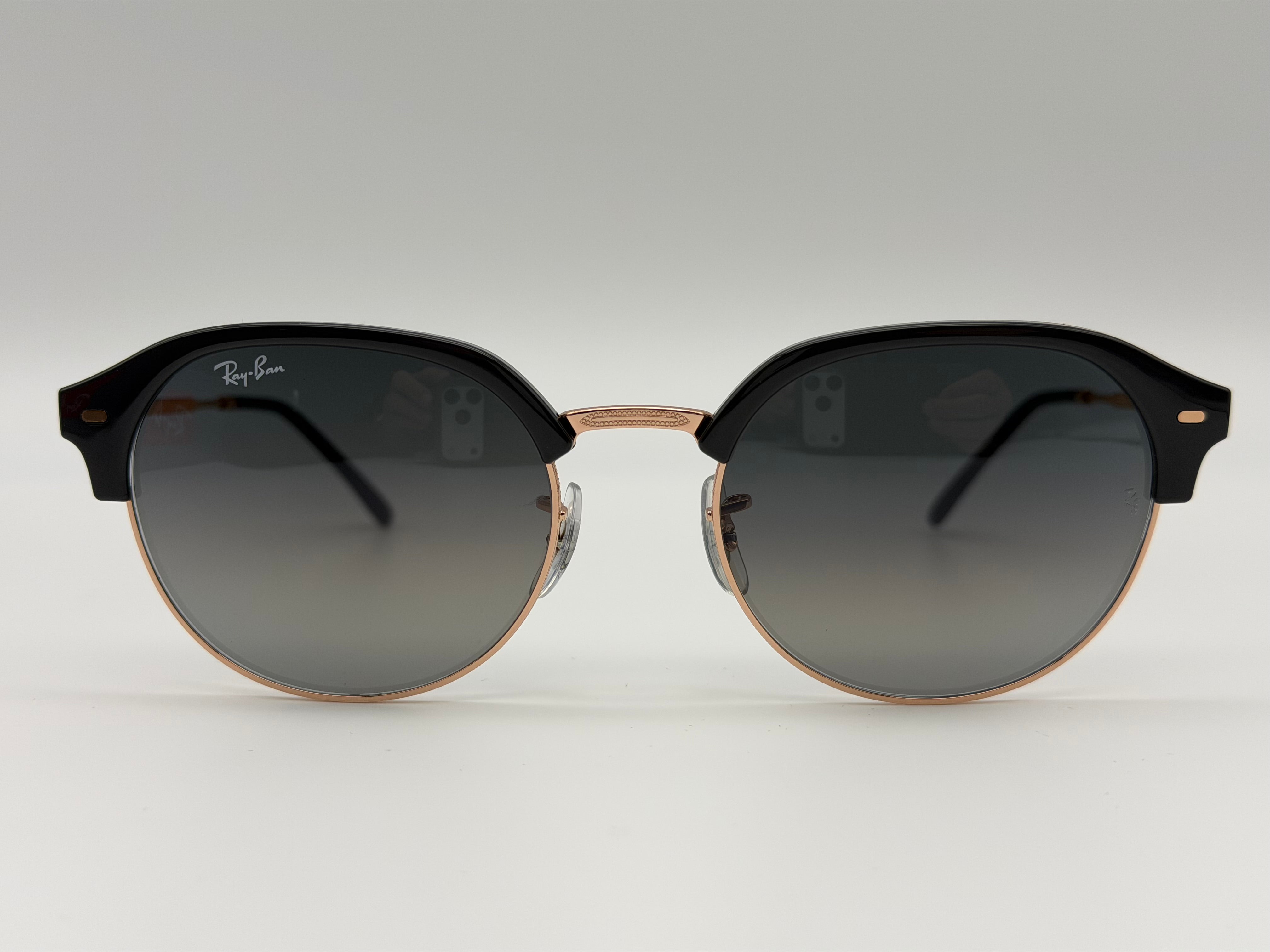 Ray-Ban RB 4429 55mm Dark Gray On Rose Gold / Gray Gradient 672071