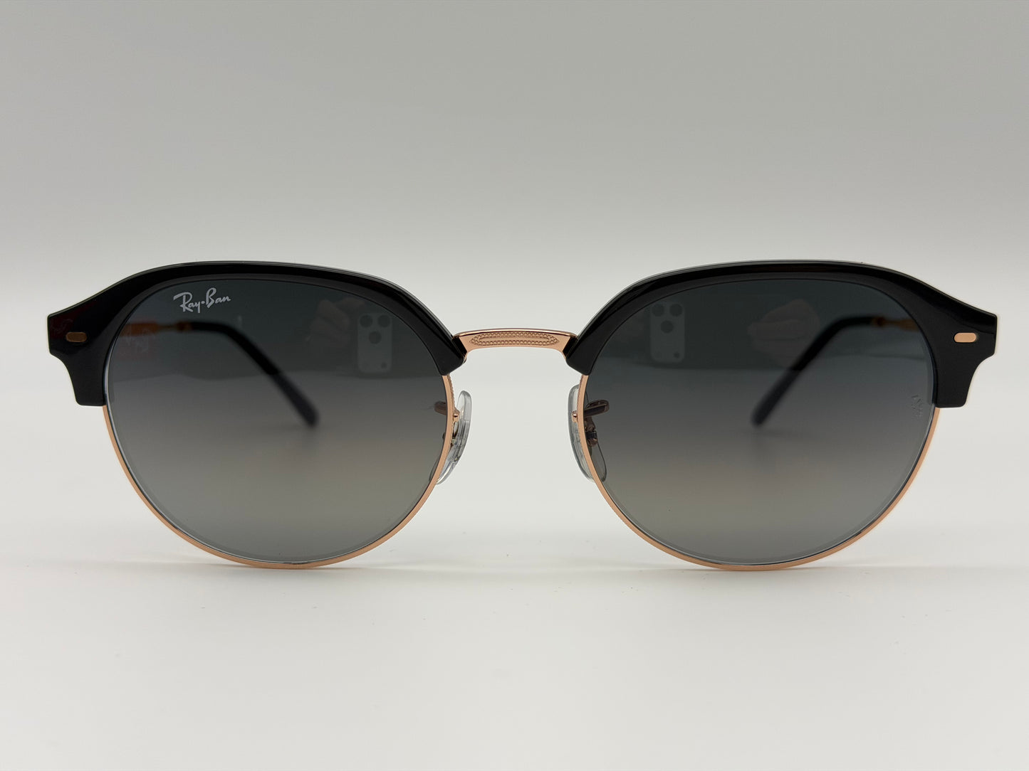 Ray-Ban RB 4429 55mm Dark Gray On Rose Gold / Gray Gradient 672071 NEW